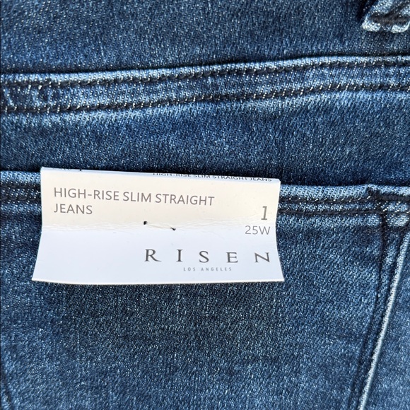 High Rise Blue Jeans - Picture 3 of 6